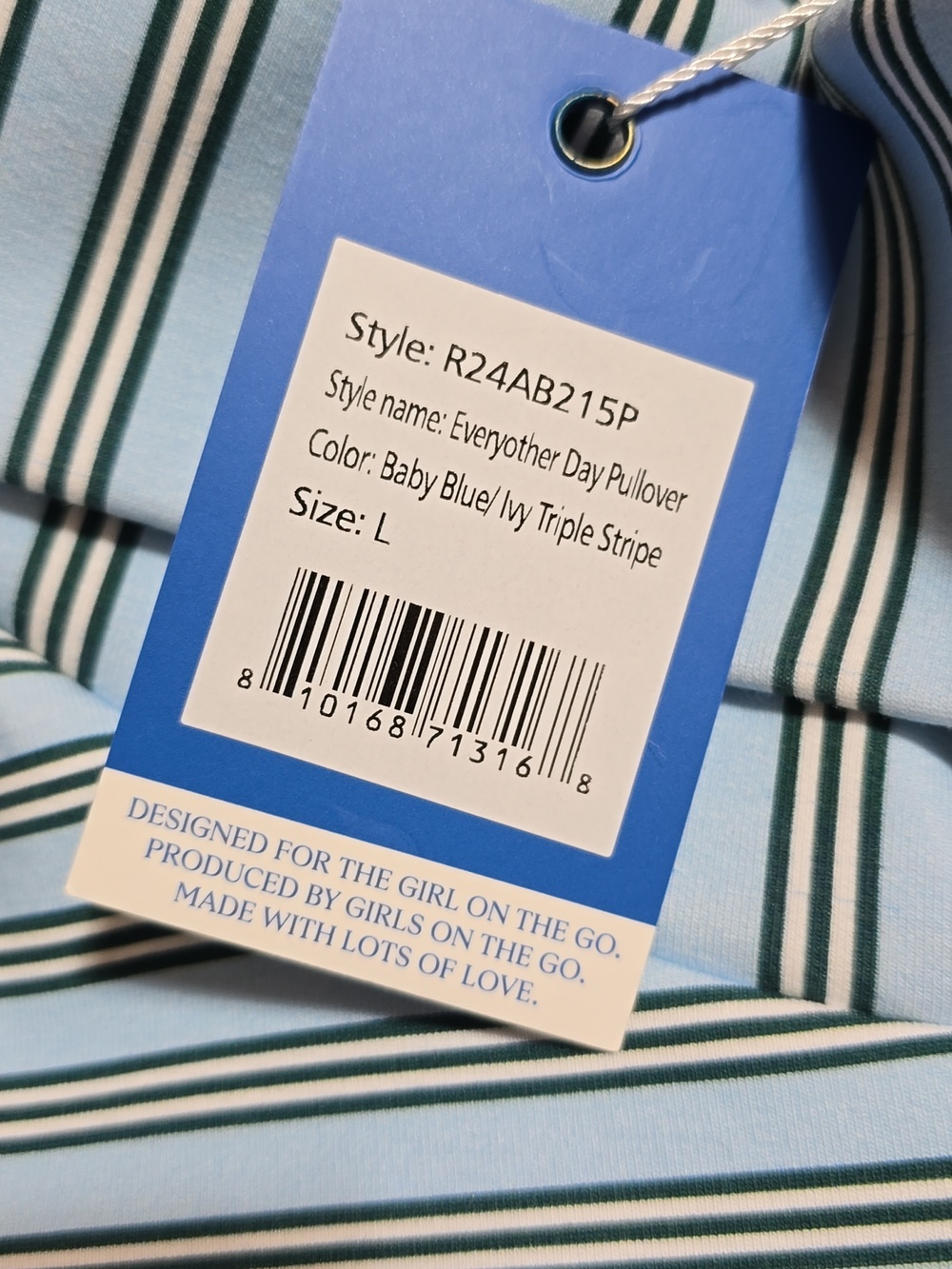 Addison Bay Polished Double Knit Everyother Day Pullover - Picture 5 of 11